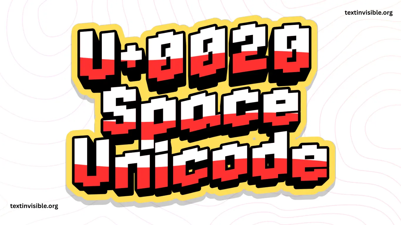 U+0020 Space Unicode